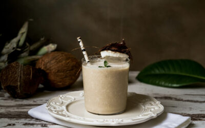 Papaya milkshake recipe with coconut milk